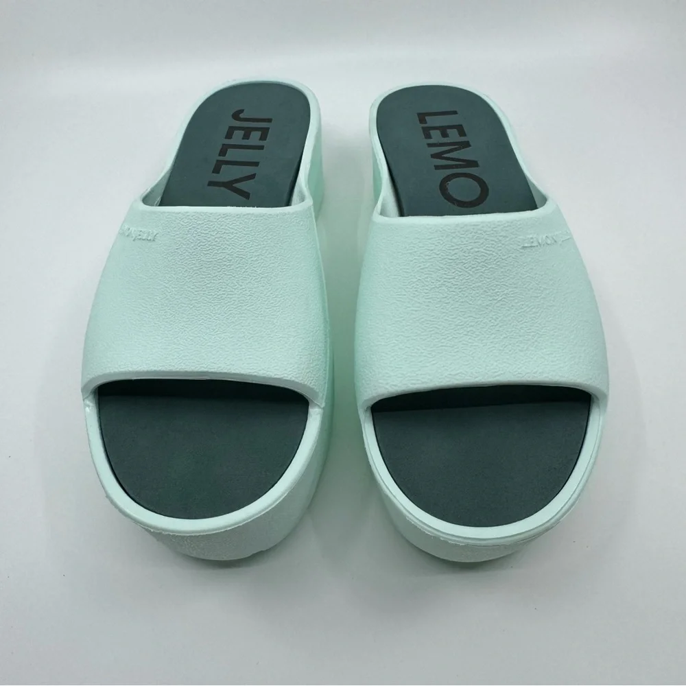LEMON JELLY SUNNY AQUA GREEN SZ 38 US 7.5 - Picture 2 of 10